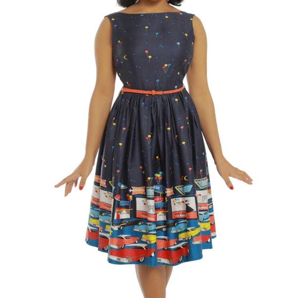 Lindy Bop Drive-In swing dress